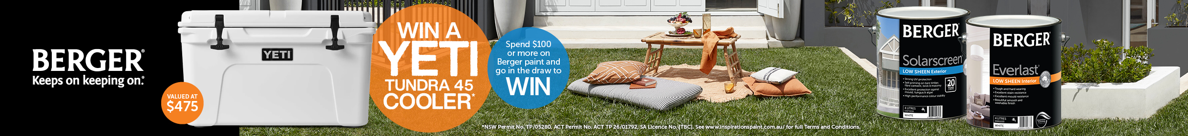 2026-08 | Berger Win A Yeti Promo